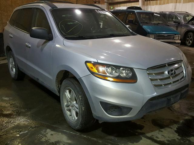 5NMSGDAB6AH350584 - 2010 HYUNDAI SANTA FE G SILVER photo 1