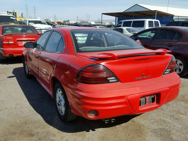 1G2NF52E92C205459 - 2002 PONTIAC GRAND AM S Կարմիր լուսանկար 3