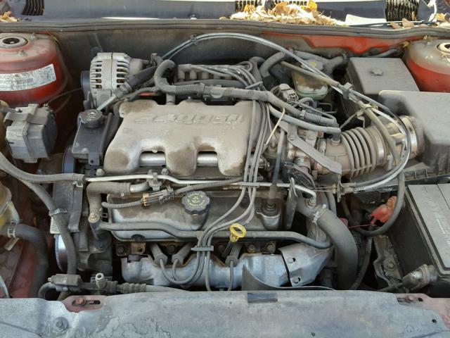 1G2NF52E92C205459 - 2002 PONTIAC GRAND AM S Կարմիր լուսանկար 7