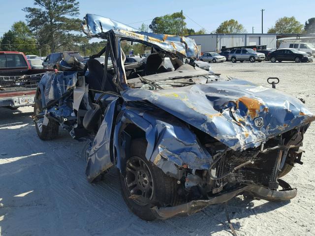 1D7GL12K64S747869 - 2004 DODGE DAKOTA SXT BLUE photo 1