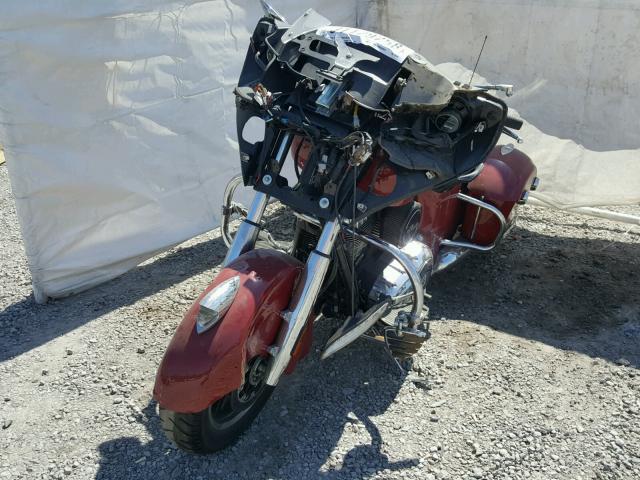 56KTCAAA9E3318300 - 2014 INDIAN MOTORCYCLE CO. CHIEFTAIN RED photo 2