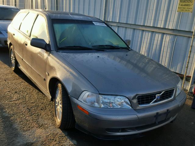 YV1VW27564F103163 - 2004 VOLVO V40 1.9T GRAY photo 1