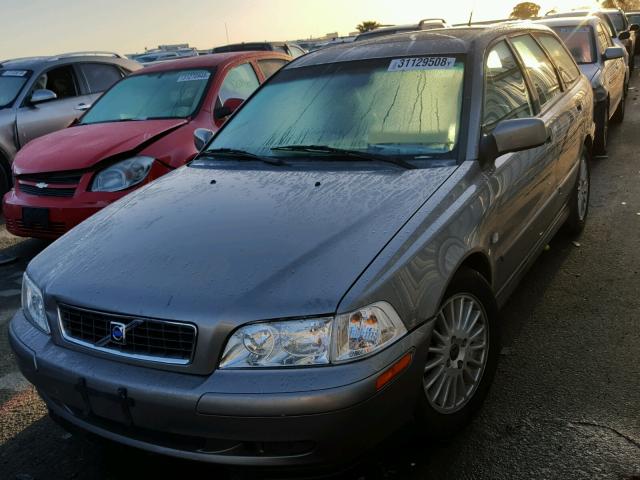 YV1VW27564F103163 - 2004 VOLVO V40 1.9T GRAY photo 2