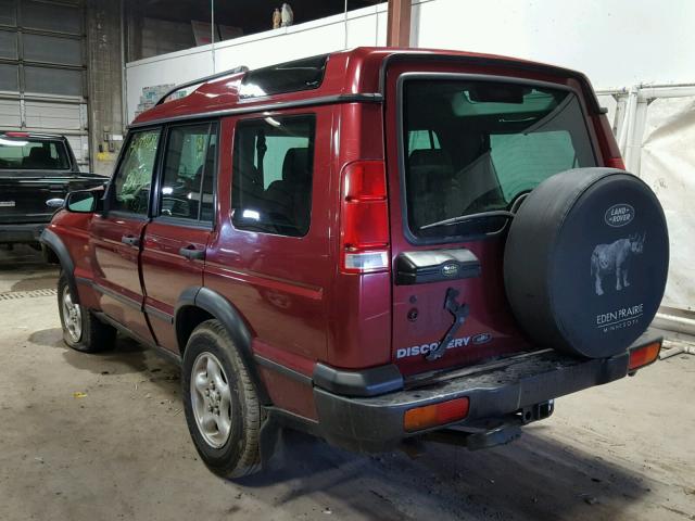 SALTW12401A294537 - 2001 LAND ROVER DISCOVERY RED photo 3
