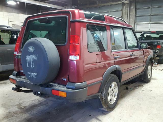 SALTW12401A294537 - 2001 LAND ROVER DISCOVERY RED photo 4