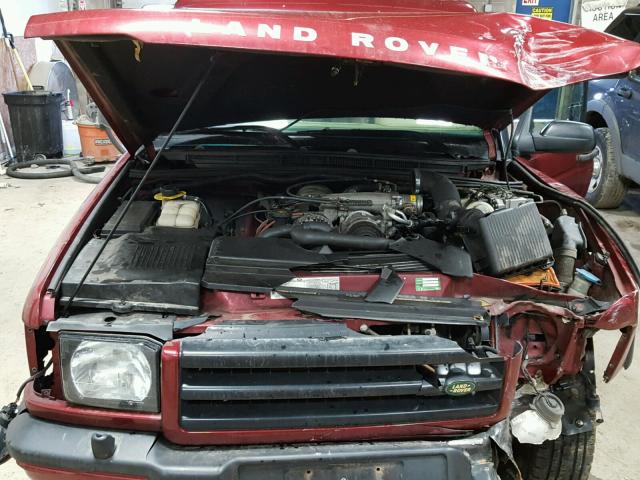 SALTW12401A294537 - 2001 LAND ROVER DISCOVERY RED photo 7