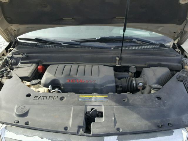 5GZER23777J172433 - 2007 SATURN OUTLOOK XR ოქროსფერი ფოტო 7