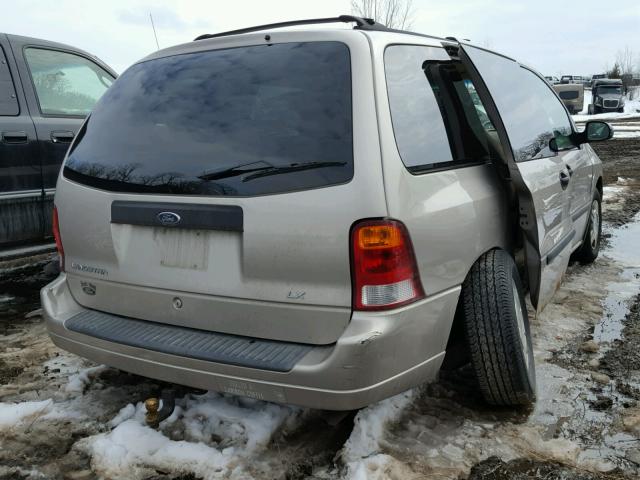 2FMZA51403BB94661 - 2003 FORD WINDSTAR L GRAY photo 4