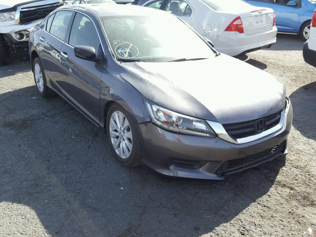 1HGCR2F72FA122785 - 2015 HONDA ACCORD EX GRAY photo 1