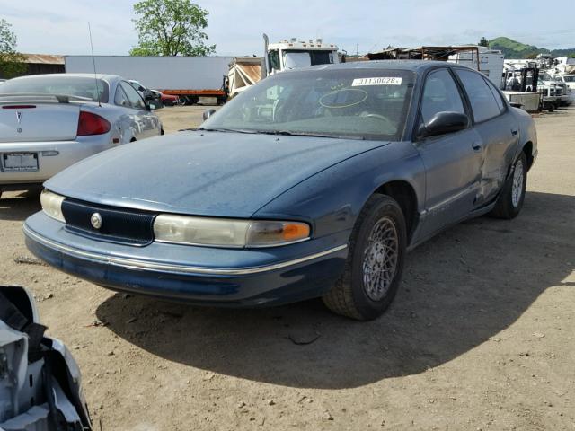 2C3HC56F7VH740977 - 1997 CHRYSLER LHS BLUE photo 2