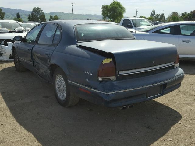 2C3HC56F7VH740977 - 1997 CHRYSLER LHS BLUE photo 3