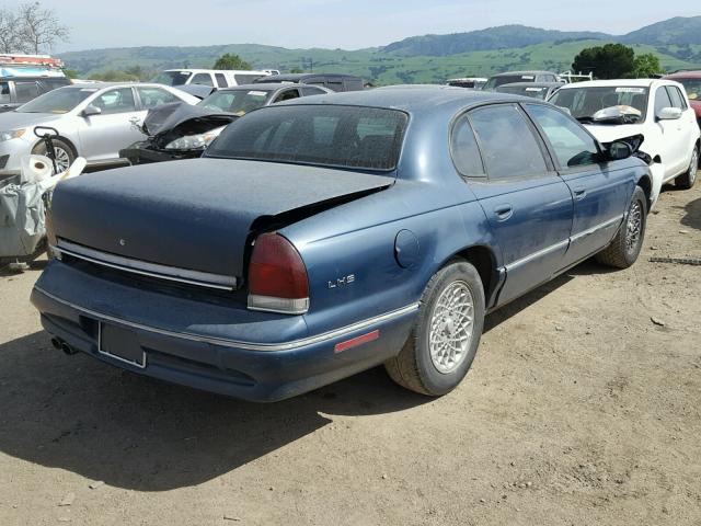 2C3HC56F7VH740977 - 1997 CHRYSLER LHS BLUE photo 4