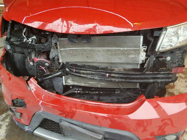 3C4PDDDG1CT397937 - 2012 DODGE JOURNEY CR RED photo 9