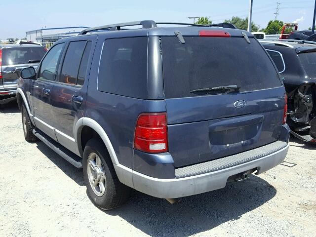 1FMZU73EX2UC63762 - 2002 FORD EXPLORER BLUE photo 3