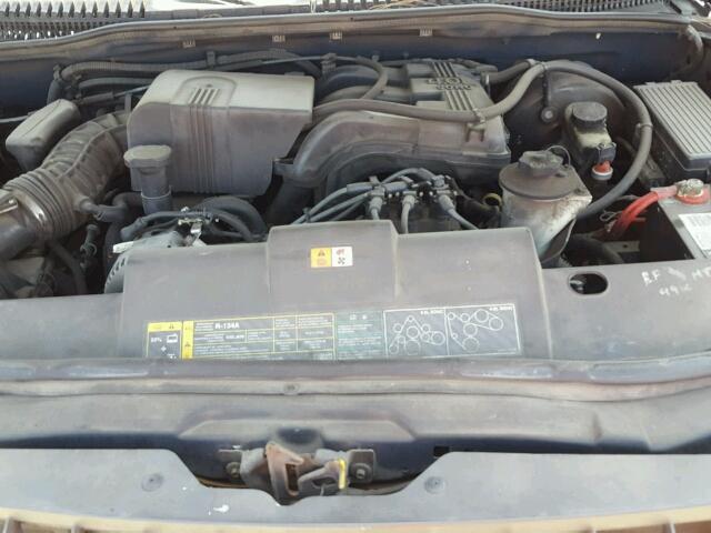 1FMZU73EX2UC63762 - 2002 FORD EXPLORER BLUE photo 7