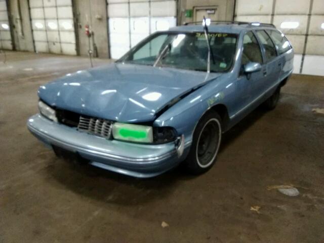 1G1BL8370PW154599 - 1993 CHEVROLET CAPRICE CL 蓝色 照片 2