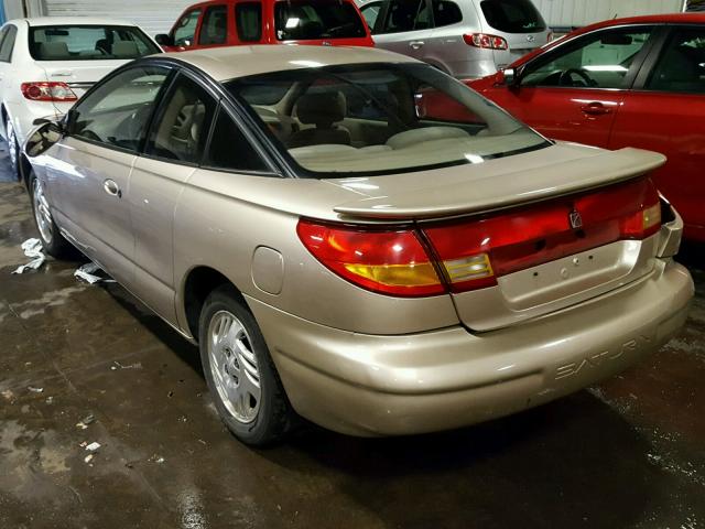 1G8ZY1279XZ327495 - 1999 SATURN SC2 GOLD photo 3