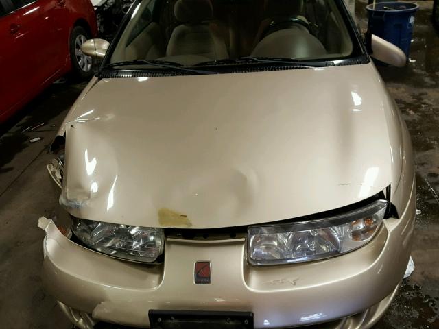 1G8ZY1279XZ327495 - 1999 SATURN SC2 GOLD photo 7