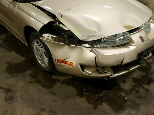 1G8ZY1279XZ327495 - 1999 SATURN SC2 GOLD photo 9