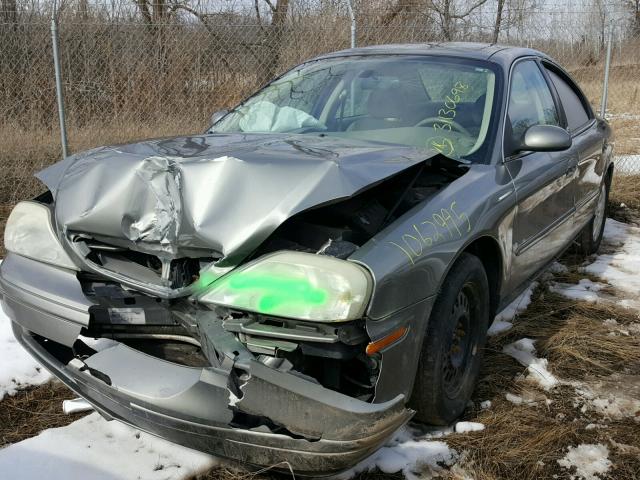 1MEFM50U43G628443 - 2003 MERCURY SABLE GS GRAY photo 2