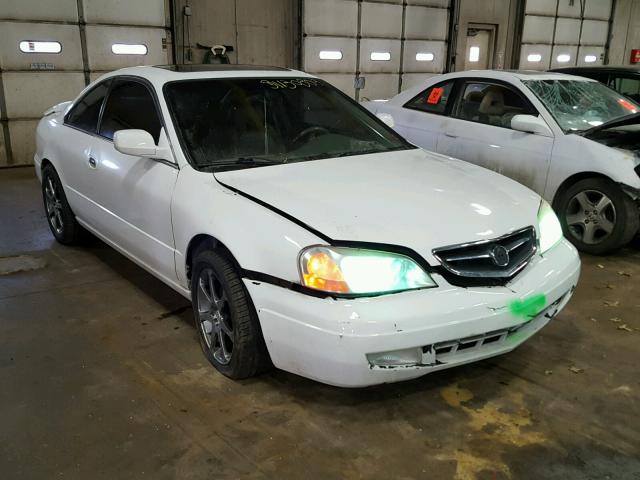 19UYA42602A000958 - 2002 ACURA 3.2CL TYPE WHITE photo 1