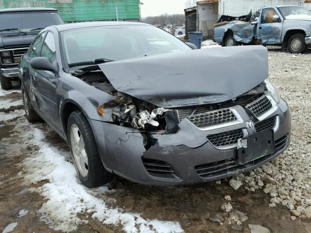 1B3EL46R65N519592 - 2005 DODGE STRATUS SX GRAY photo 1