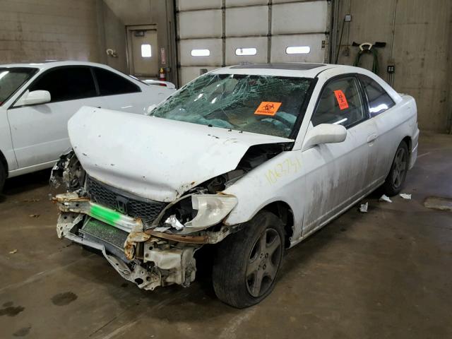 1HGEM220X4L023052 - 2004 HONDA CIVIC EX Ağ foto 2