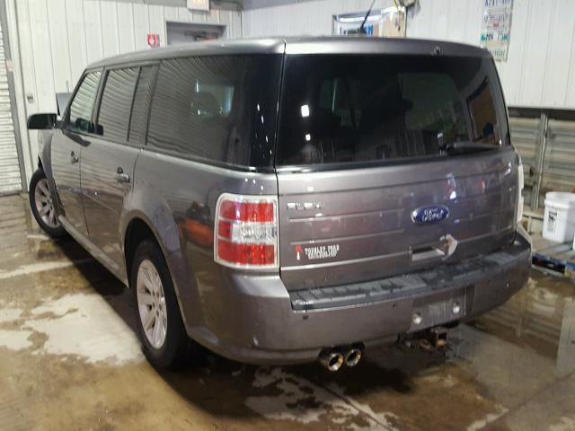 2FMGK5BC4ABA50411 - 2010 FORD FLEX SE GRAY photo 3