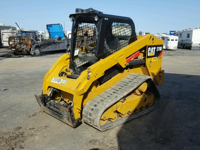 CAT0279DKGTL01661 - 2014 CATERPILLAR 279D YELLOW photo 2