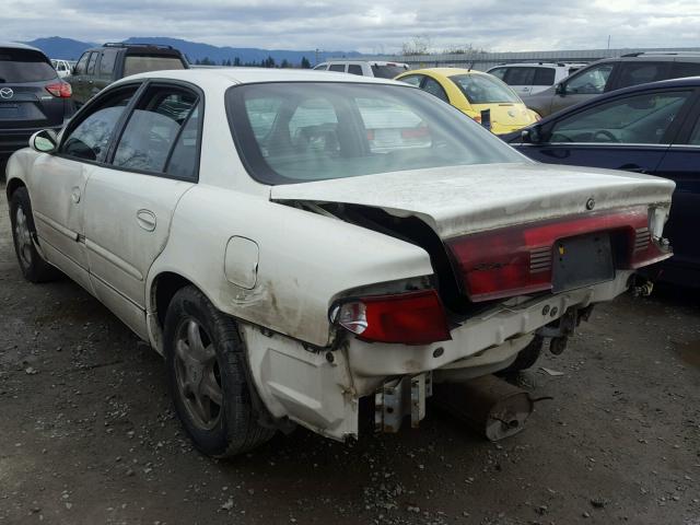 2G4WB52K341358859 - 2004 BUICK REGAL LS WHITE photo 3