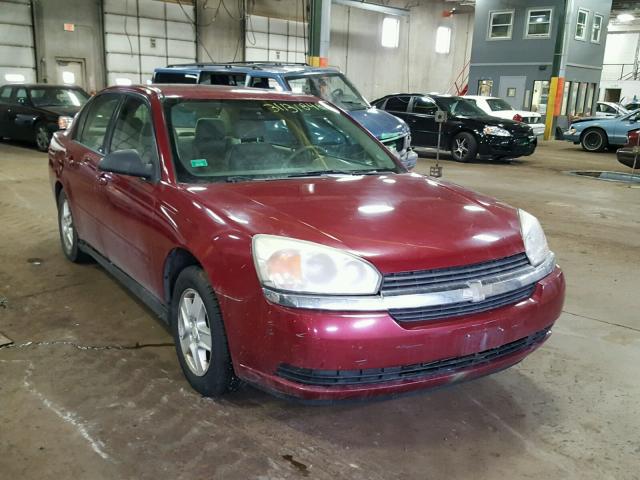 1G1ZT54865F161655 - 2005 CHEVROLET MALIBU LS RED photo 1