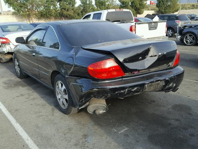 19UYA42471A035610 - 2001 ACURA 3.2CL BLACK photo 3