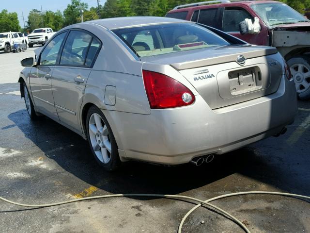 1N4BA41E85C847982 - 2005 NISSAN MAXIMA SE BEIGE photo 3