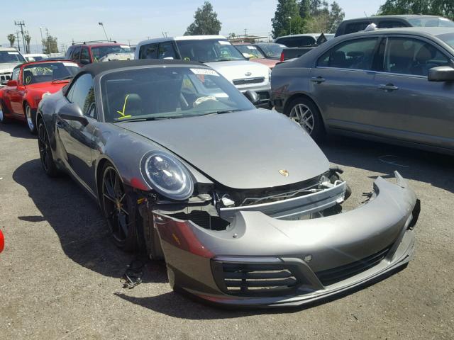 WP0CA2A92HS141428 - 2017 PORSCHE 911 CARRER GRAY photo 1