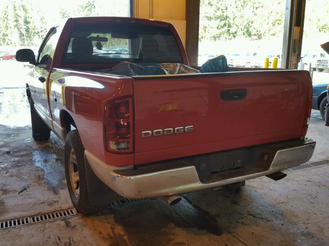 1D7HA16N04J201699 - 2004 DODGE RAM 1500 S RED photo 3