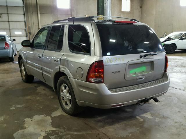 1GHDT13S622239906 - 2002 OLDSMOBILE BRAVADA TAN photo 3