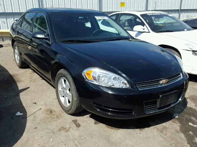 2G1WT58K279241443 - 2007 CHEVROLET IMPALA BLACK photo 1