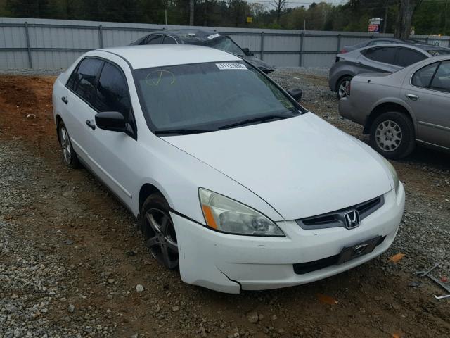 1HGCM56185A122249 - 2005 HONDA ACCORD DX WHITE photo 1