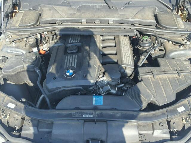 WBAPH7G53BE661283 - 2011 BMW 328I BLACK photo 7