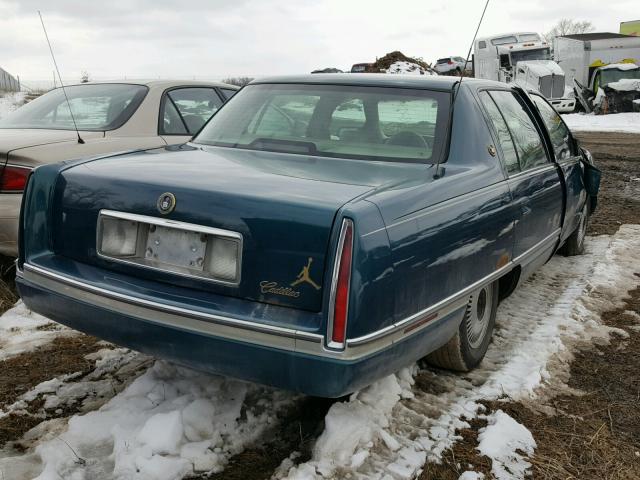 1G6KD52B6SU299291 - 1995 CADILLAC DEVILLE GREEN photo 4