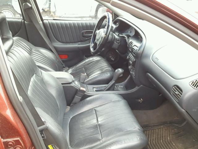 1G2WP52K83F118689 - 2003 PONTIAC GRAND PRIX RED photo 5