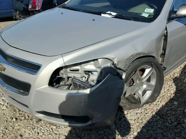 1G1ZB5EB6AF264680 - 2010 CHEVROLET MALIBU LS TAN photo 9
