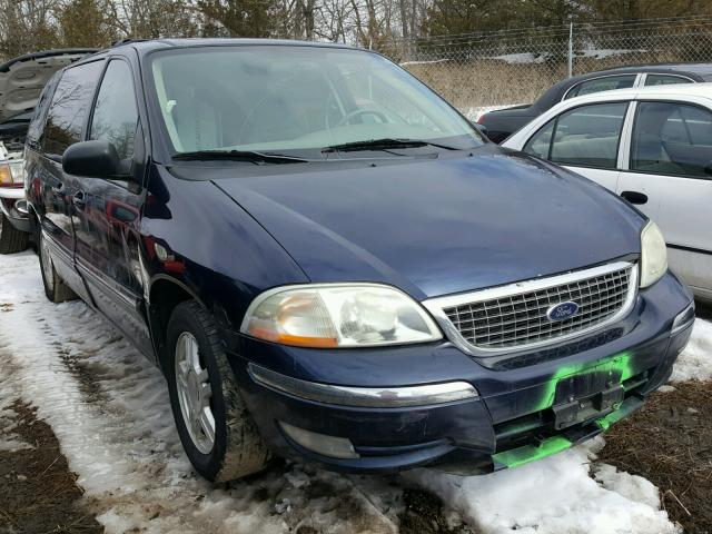 2FMZA52423BB46898 - 2003 FORD WINDSTAR S BLUE photo 1