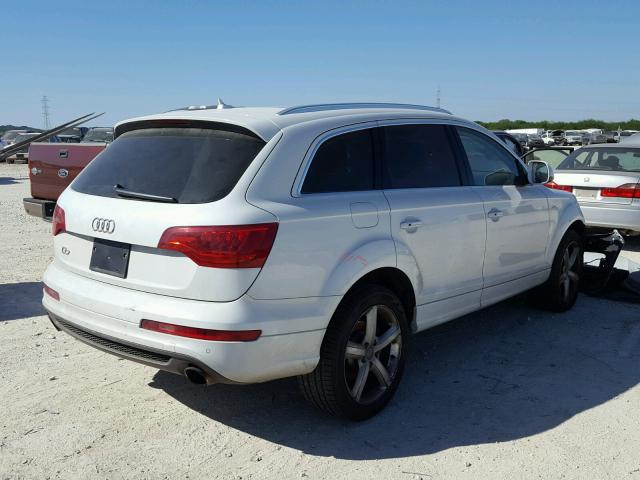 WA1DGAFE0CD008032 - 2012 AUDI Q7 PRESTIG WHITE photo 4