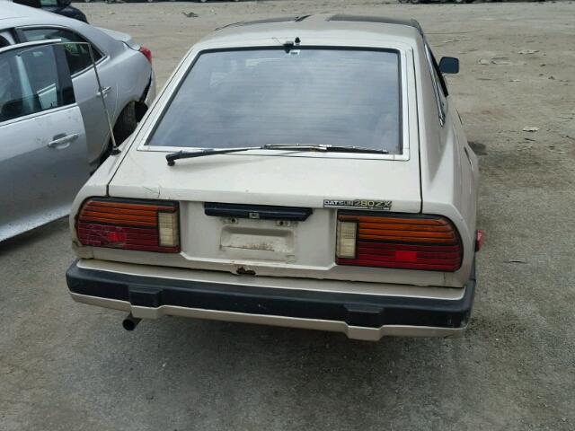 JN1HZ06S6DX506062 - 1983 DATSUN 280ZX 2+2 SILVER photo 9