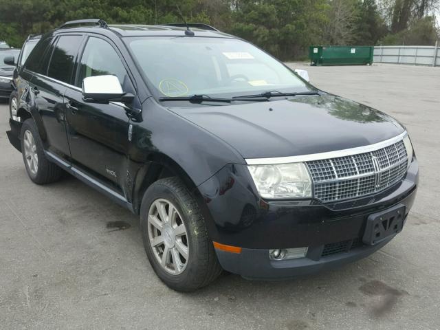 2LMDU68C78BJ00128 - 2008 LINCOLN MKX BLACK photo 1