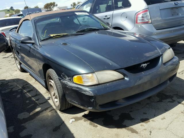 1FAFP45X7WF189129 - 1998 FORD MUSTANG GT GREEN photo 1