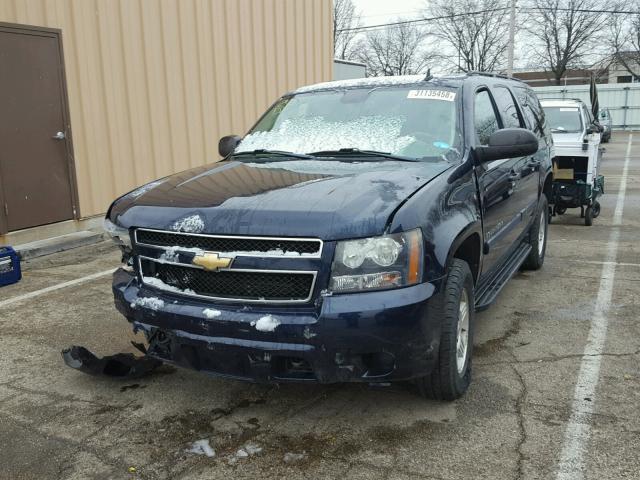 1GNFK16338J241186 - 2008 CHEVROLET SUBURBAN K BLUE photo 2