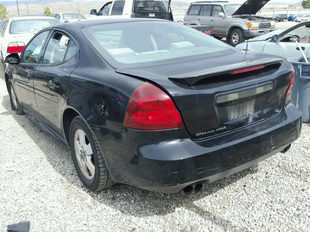 2G2WS542151310946 - 2005 PONTIAC GRAND PRIX BLACK photo 3