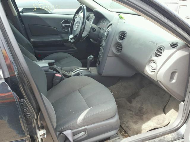 2G2WS542151310946 - 2005 PONTIAC GRAND PRIX BLACK photo 5